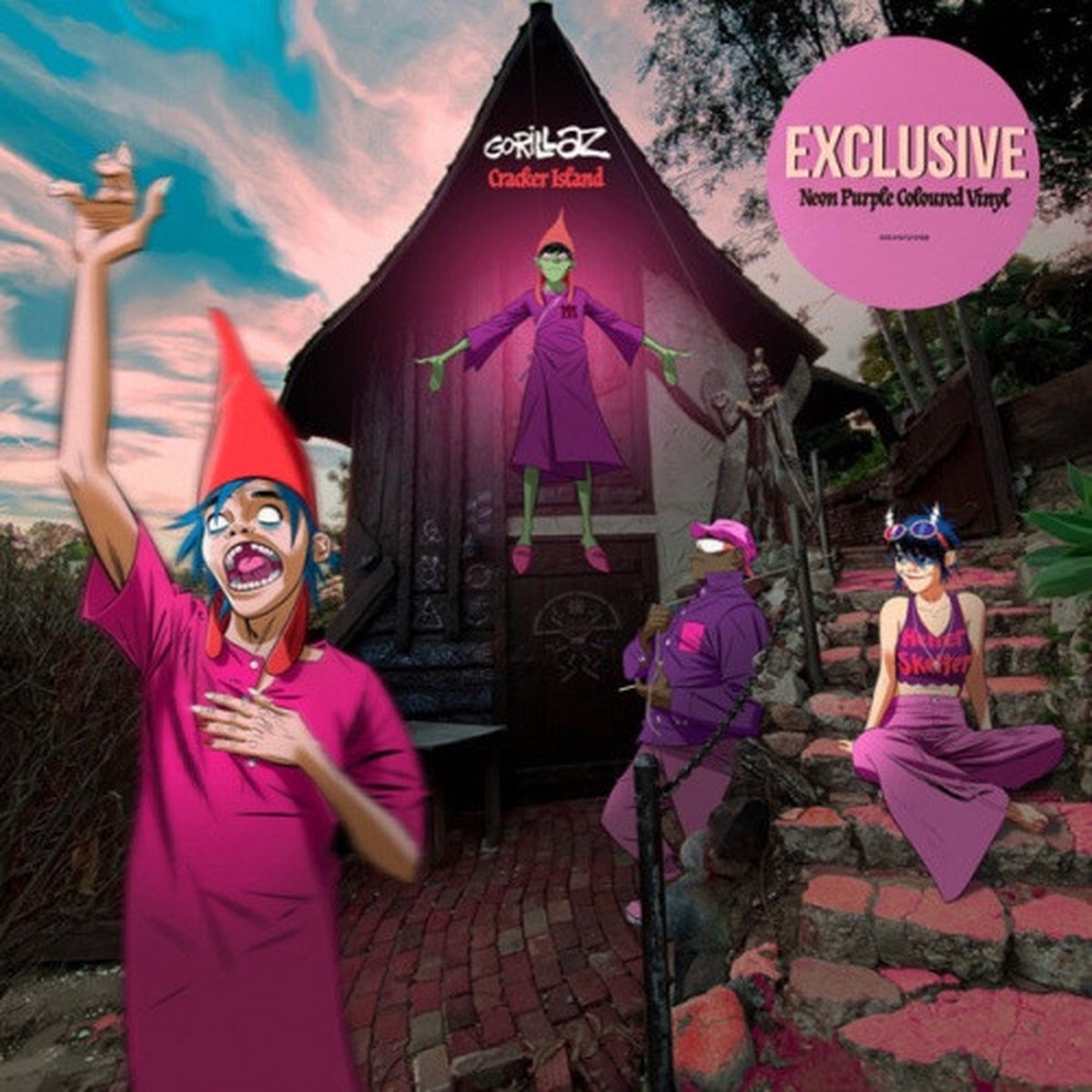 Gorillaz – Cracker Island – LP Purple Vinyl