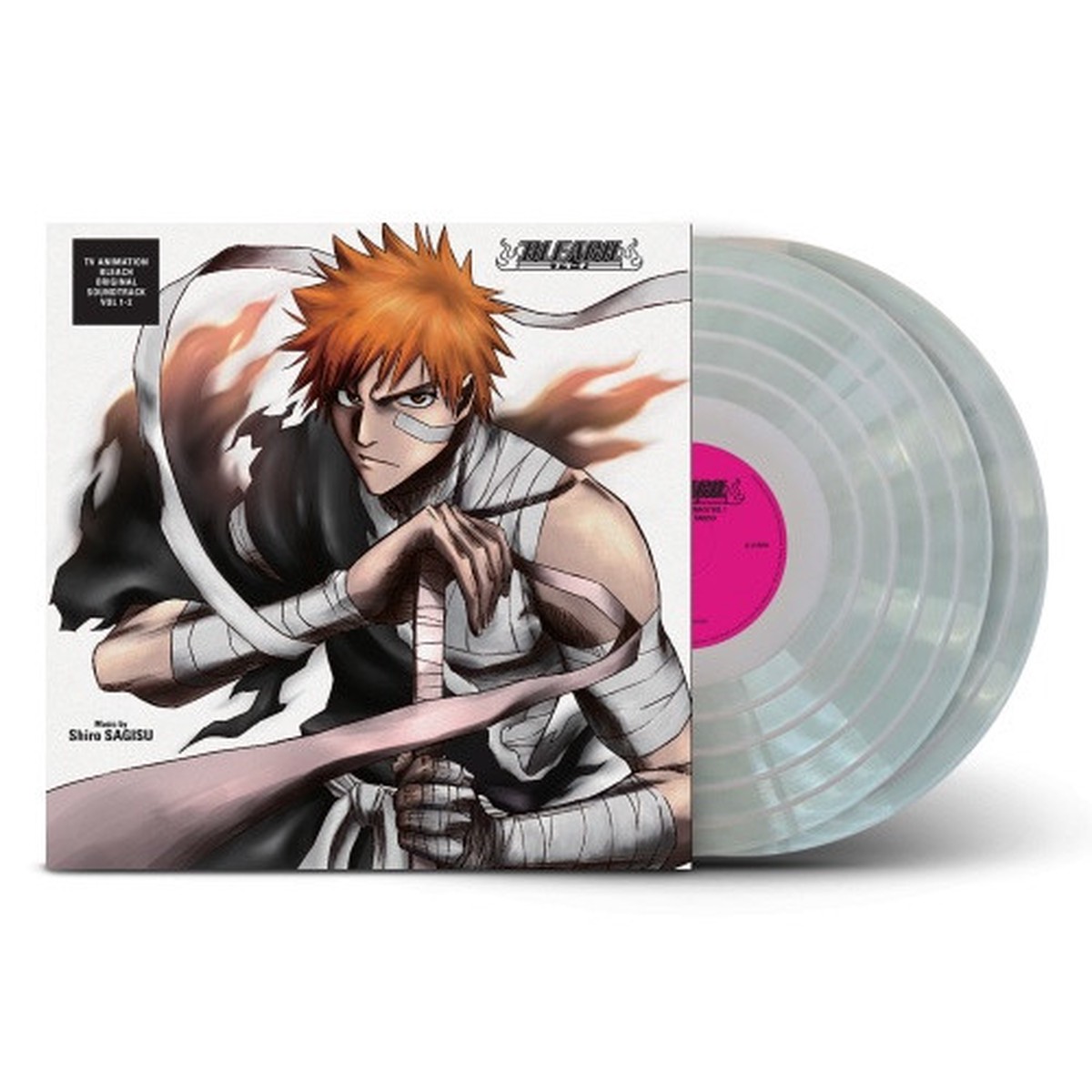 Shiro Sagisu – Bleach (Original Sountrack) – 2x LP Clear Vinyl