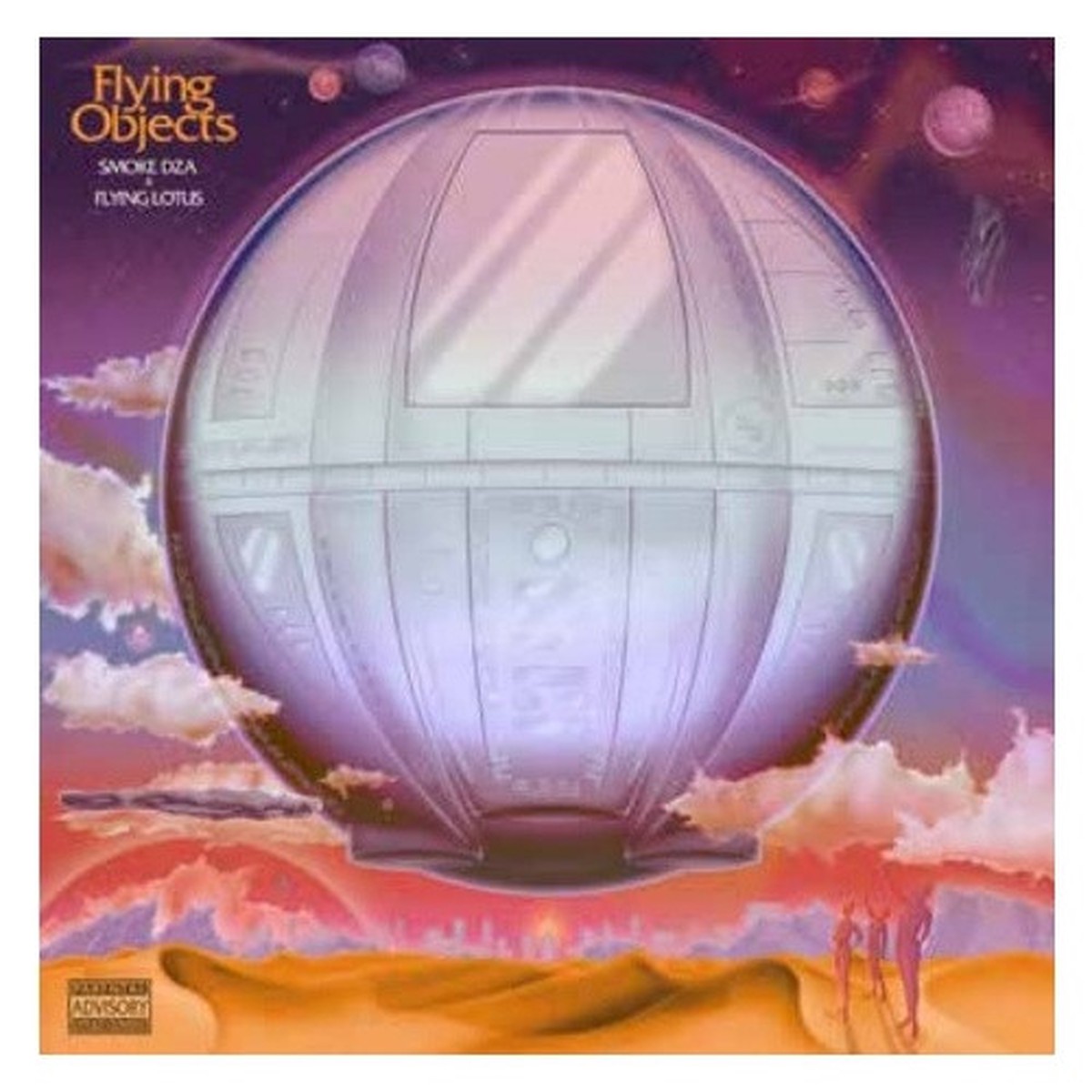 Smoke DZA x Flying Lotus – Flying Objects – LP Vinyl