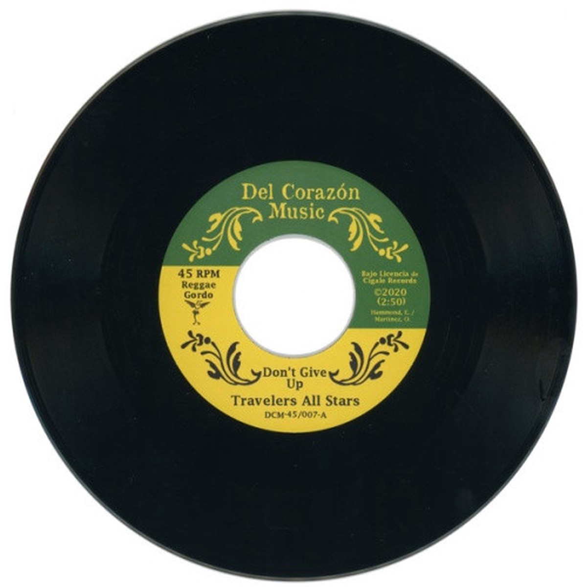 Travelers All Stars – Don’t Give Up / Sabata – 7″ Vinyl