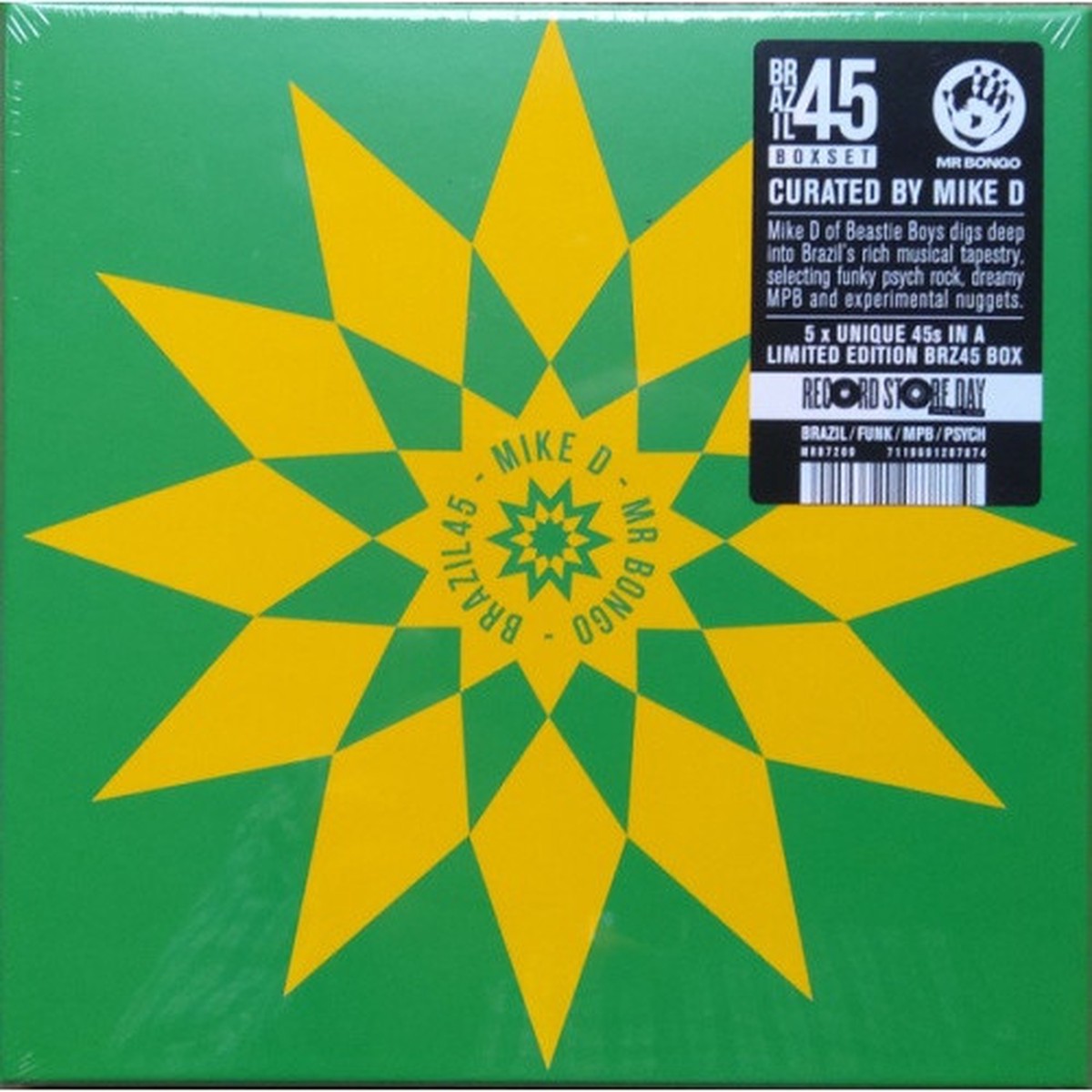 Various Artists – Brazil45: Mr Bongo x Mike D RSD – 5x 7″ Vinyl Boxset