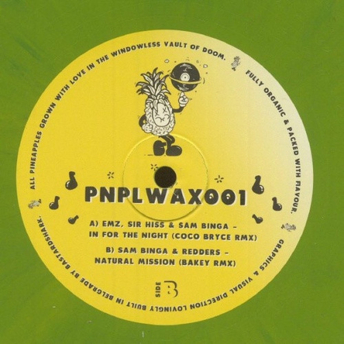 Various Artists – PNPLWAX001 – 10″ Colored Vinyl