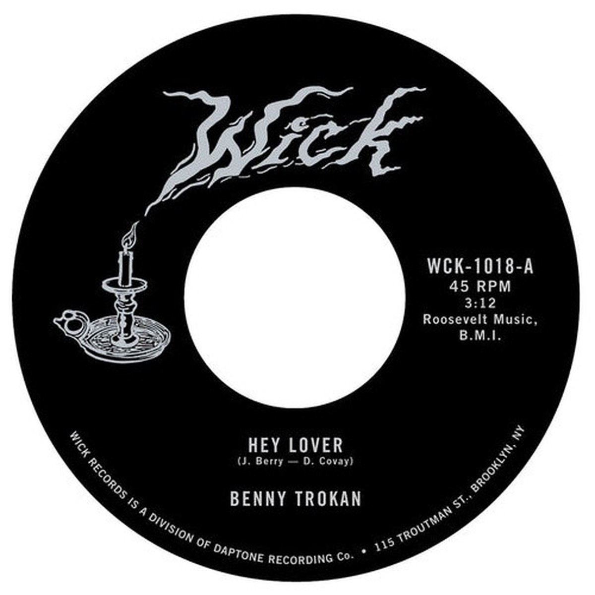 Benny Trokan – Hey Lover / Walking Back – 7″ Vinyl