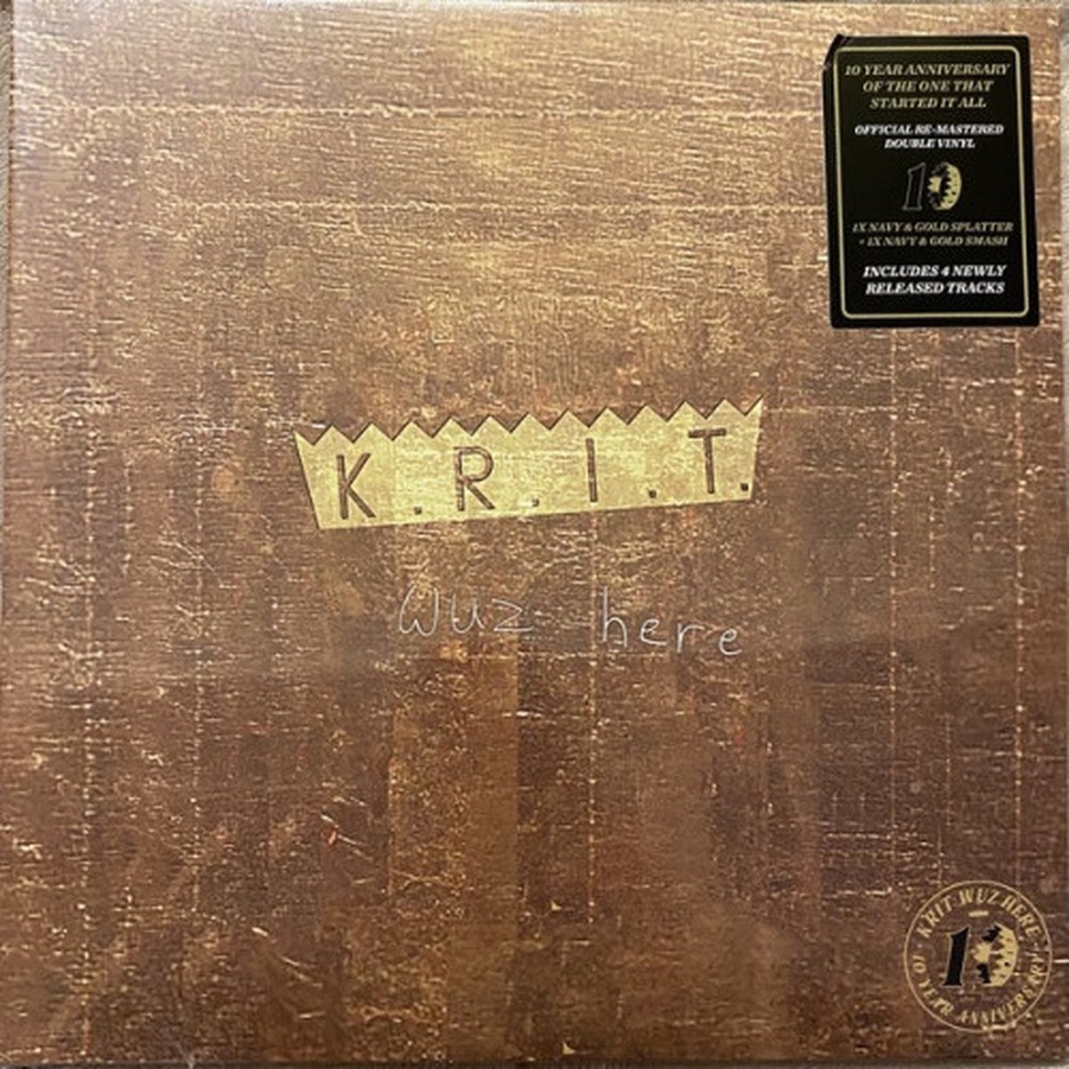 Big K.R.I.T. – K.R.I.T. Wuz Here – 2x LP Colored Vinyl