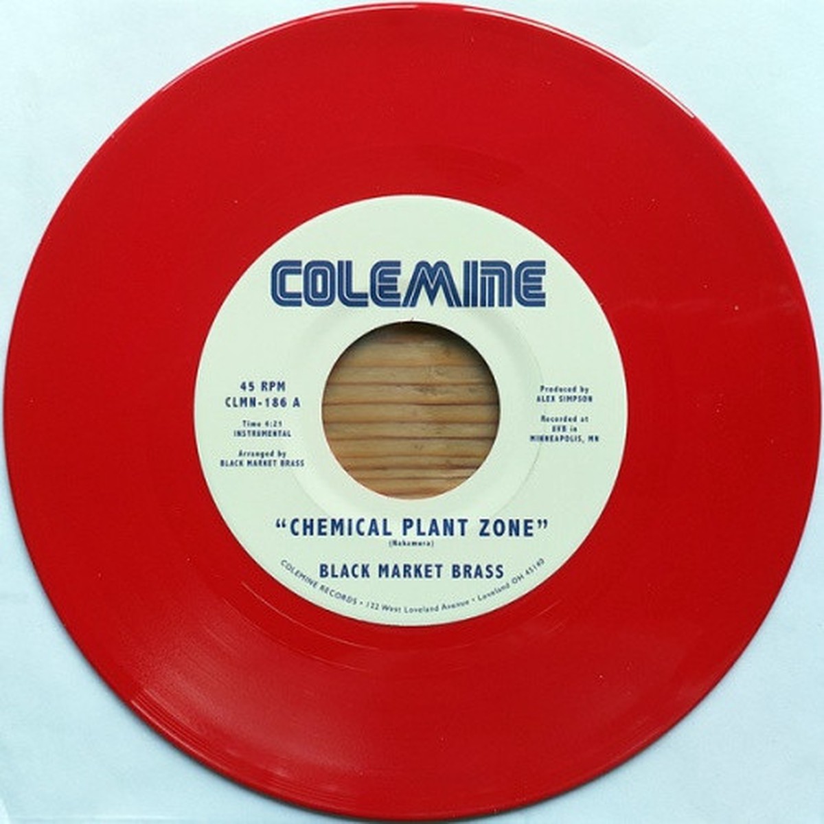 Black Market Brass – Chemical Plant Zone – 7″ Colored Vinyl