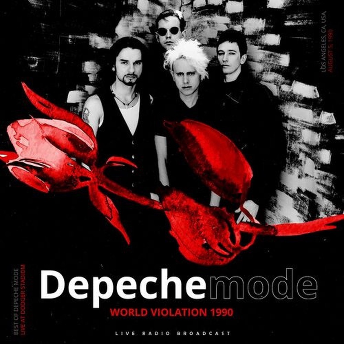 Depeche Mode – World Violation 1990 (Live Radio Broadcast) – LP Vinyl