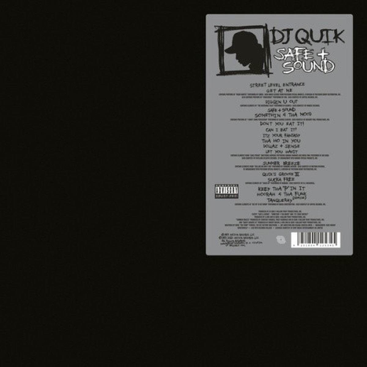 DJ Quik – Safe + Sound – 2x LP Vinyl