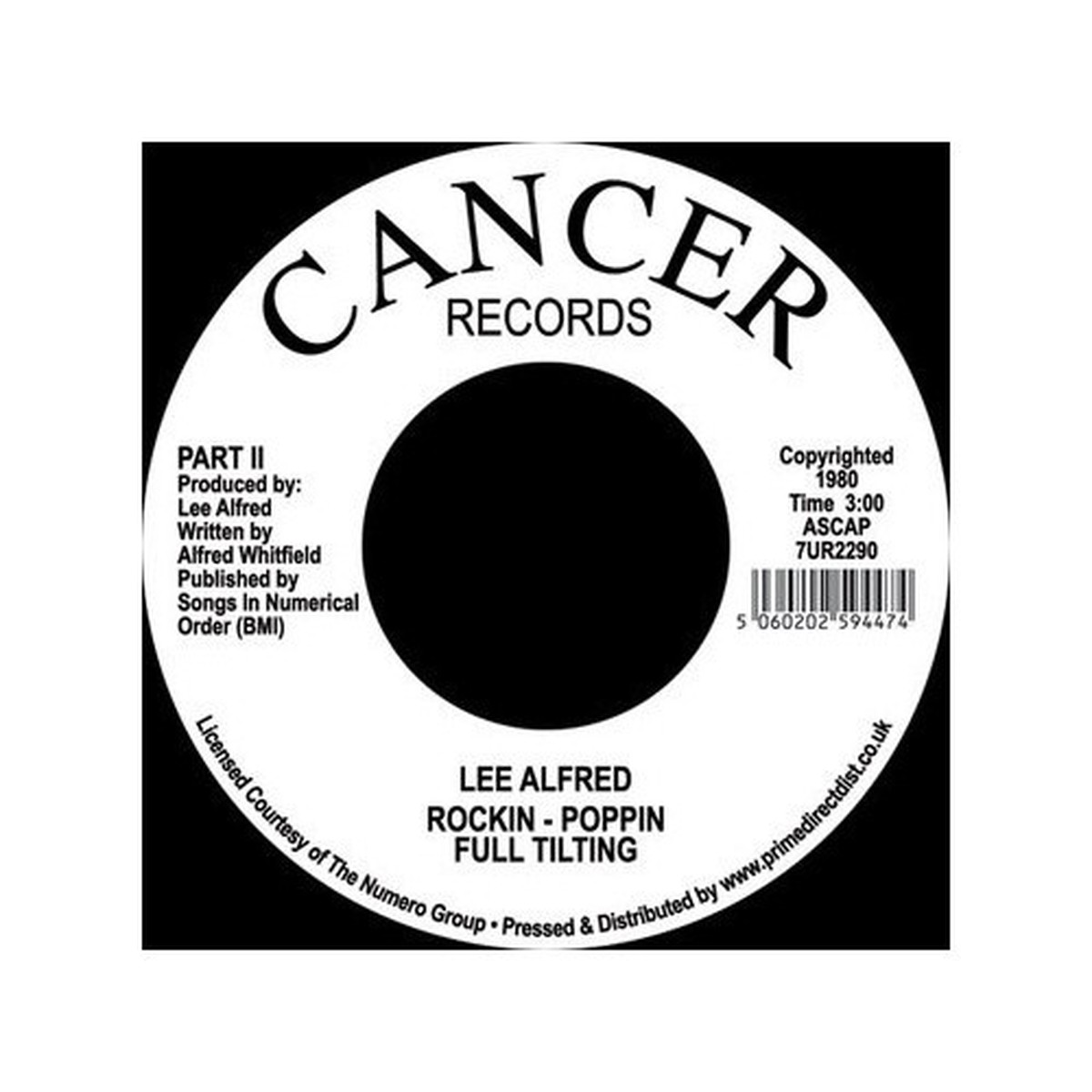 Lee Alfred – Rockin-Poppin Full Tilting – 7″ Vinyl