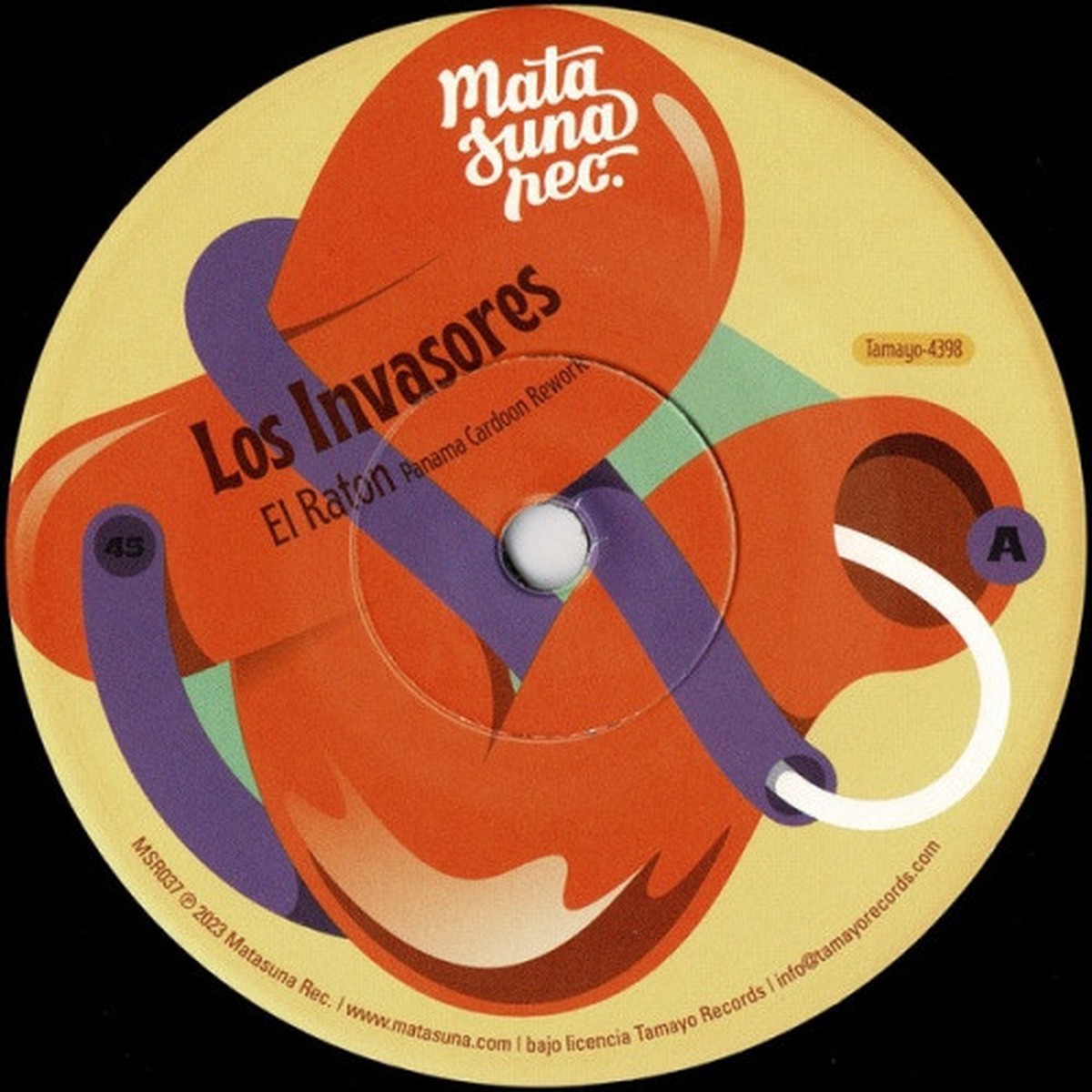 Los Invasores – El Raton – 7″ Vinyl