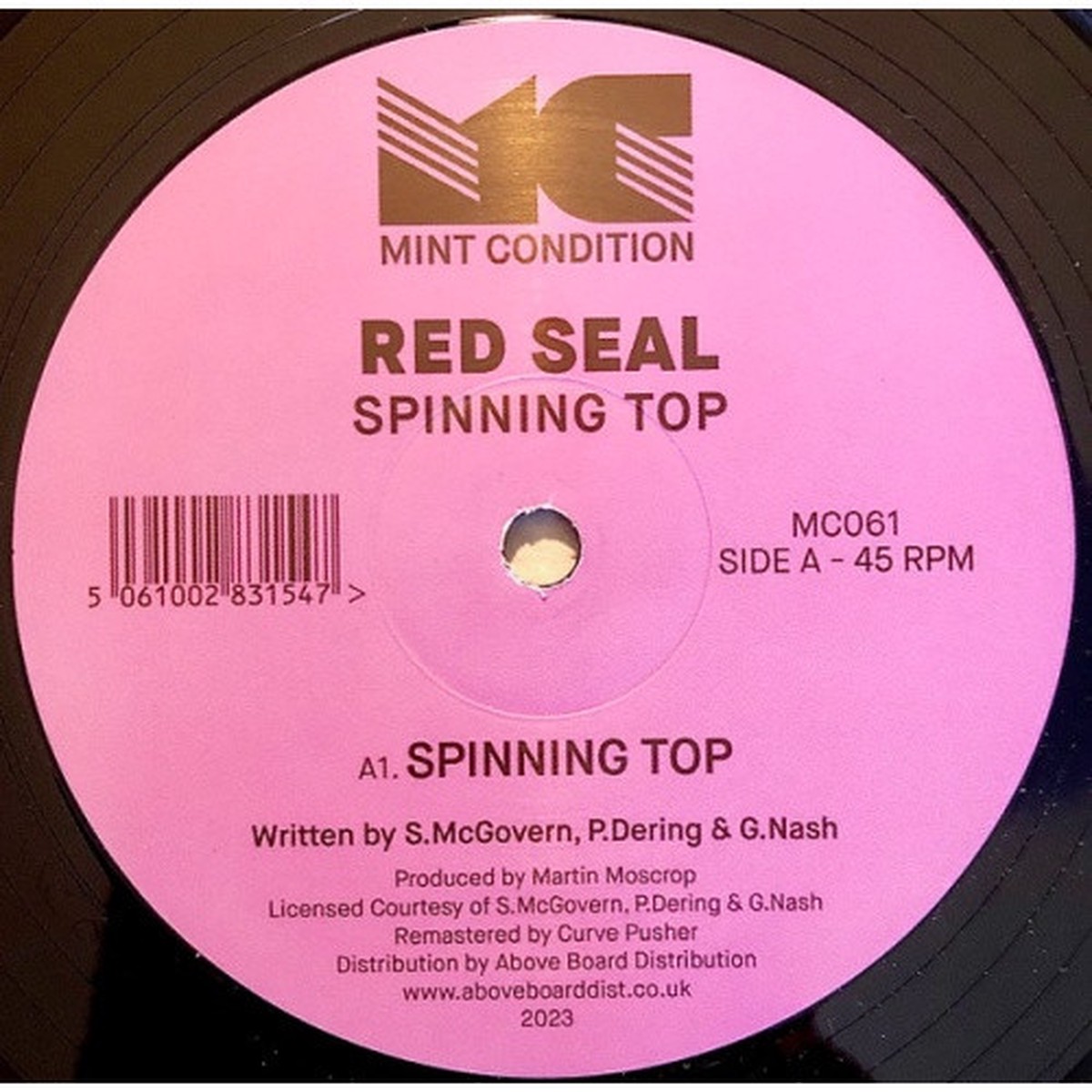 Red Seal – Spinning Top – 12″ Vinyl