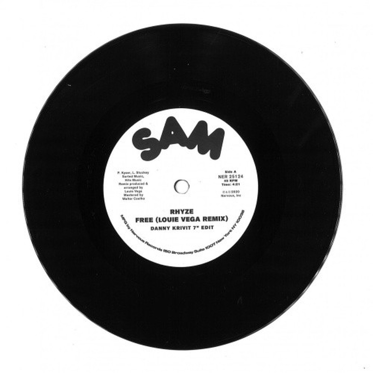 Rhyze / John Davis & The Monster Orchestra – Free / Love Magic (Danny Krivit Edits) – 7″ Vinyl