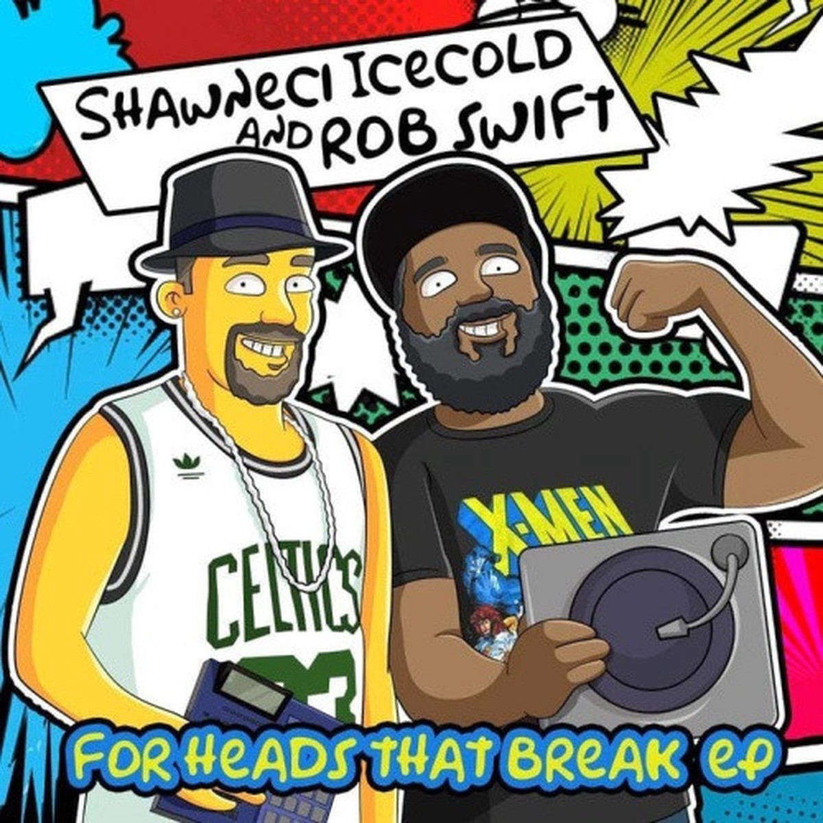 Shawneci Icecold & Rob Swift – For The Heads That Break Ep – 12″ Vinyl