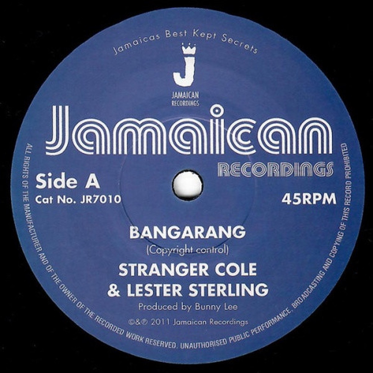 Stranger Cole & Lester Sterling – Bangarang – 7″ Vinyl