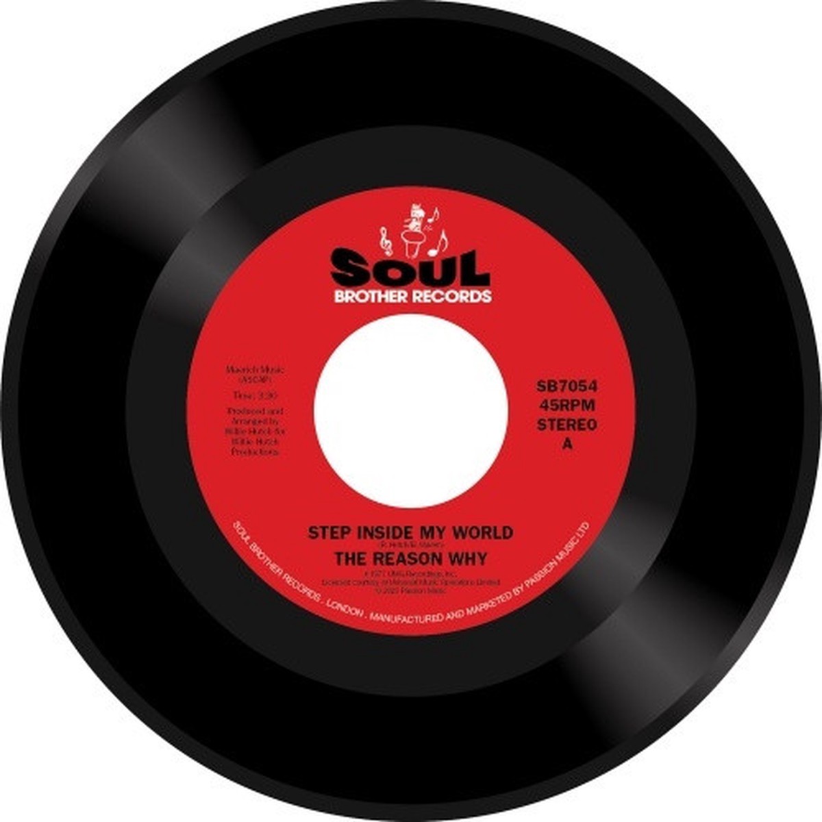 The Reason Why – Step Inside My World – 7″ Vinyl