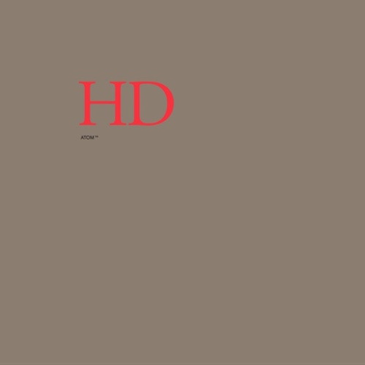 Atom TM – HD – LP Vinyl
