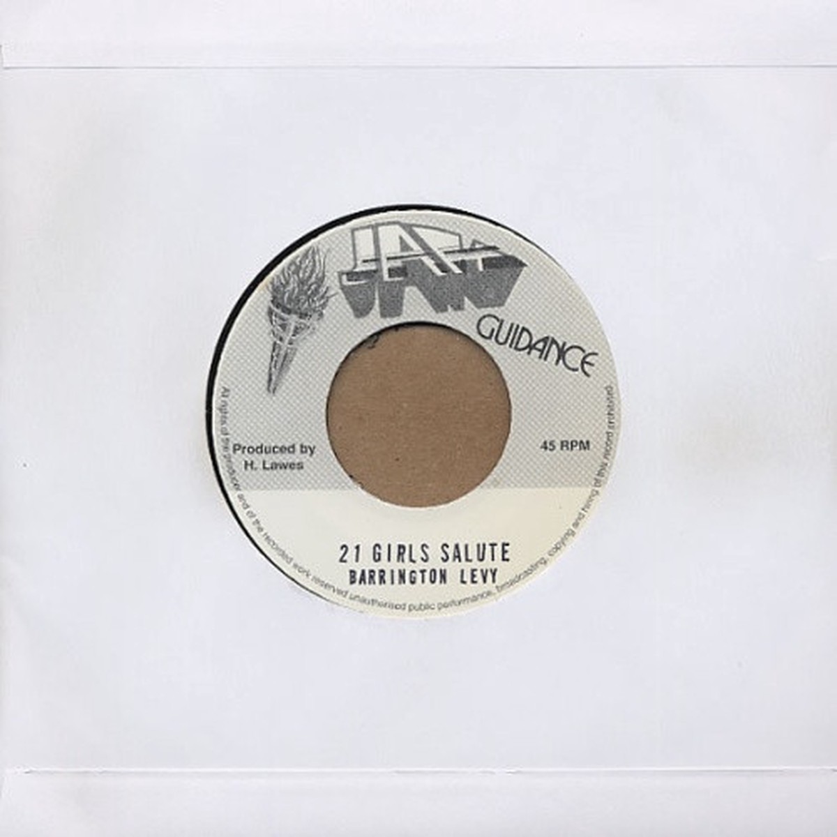 Barrington Levy – 21 Girls Salute – 7″ Vinyl