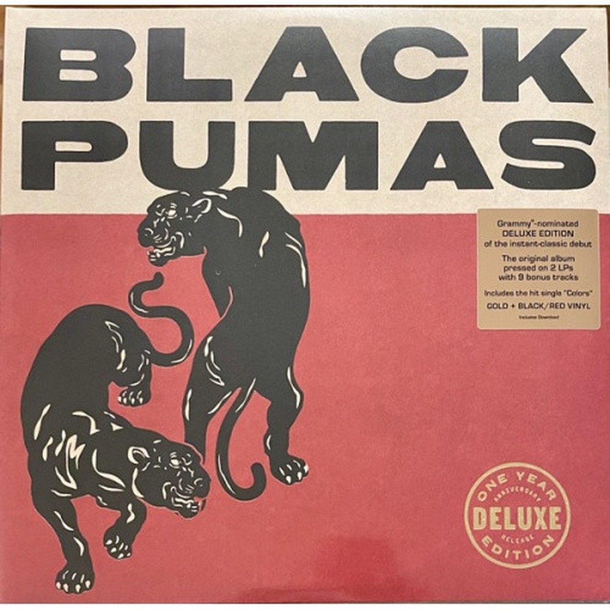 Black Pumas – s/t (Deluxe) – 2x LP Colored Vinyl
