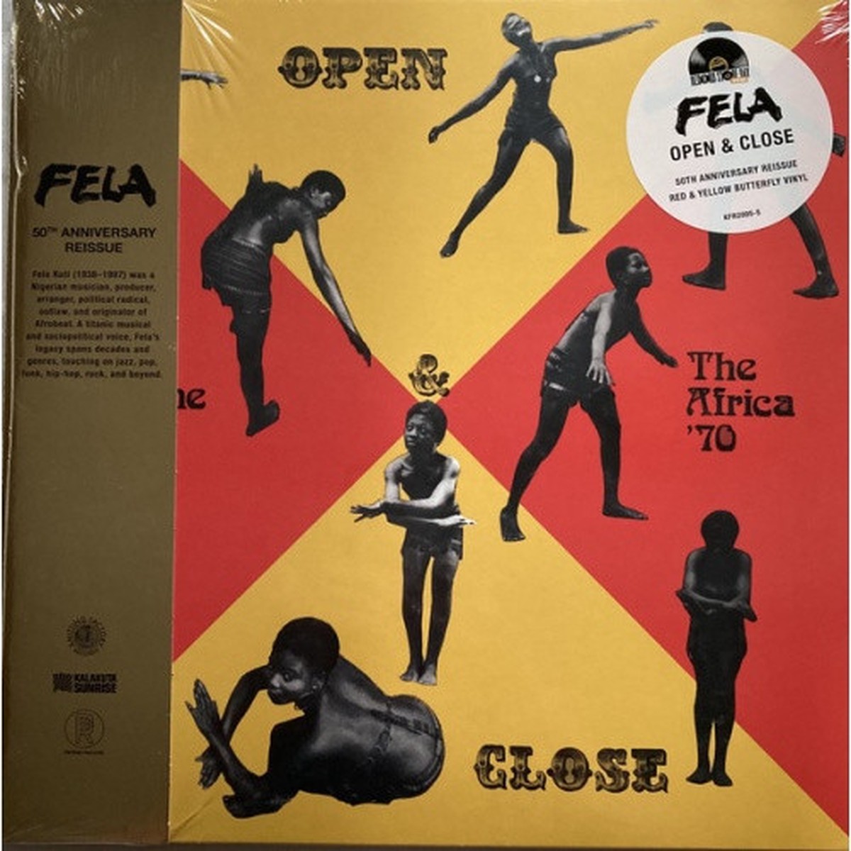 Fela Kuti & The Africa ’70 – Open & Close RSD – LP Colored Vinyl