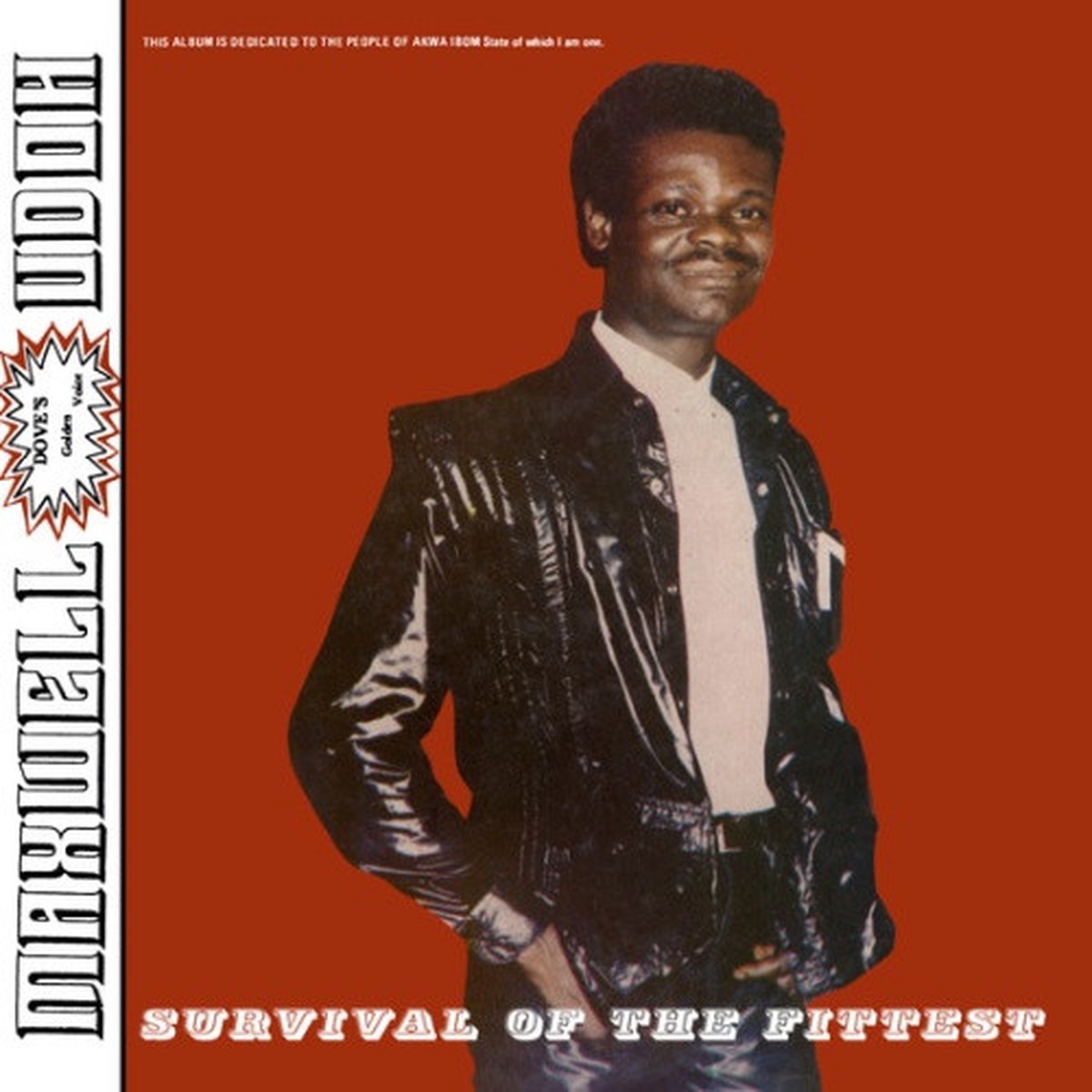 Maxwell Udoh – Survival Of The Fittest – LP White Vinyl
