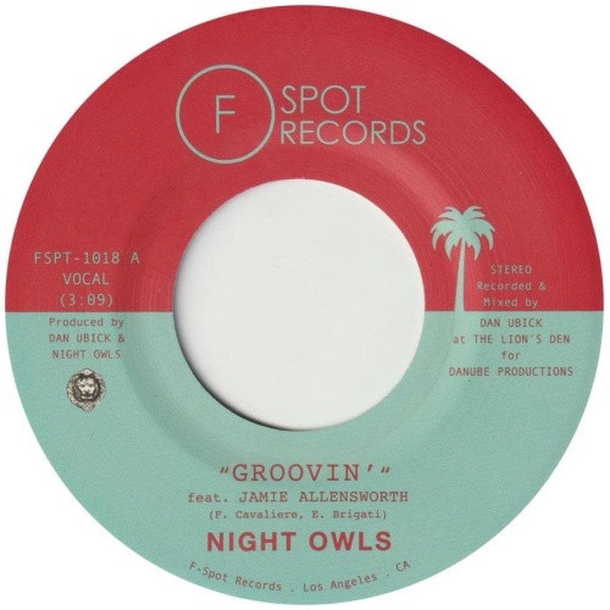 Night Owls – Groovin’ – 7″ Vinyl
