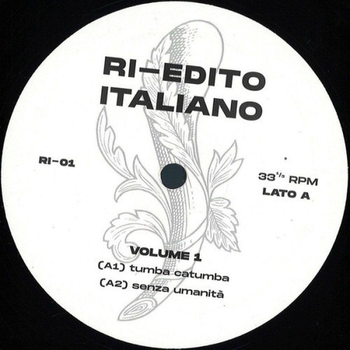 Ri-Edito Italiano – Vol. 1 – 12″ Vinyl
