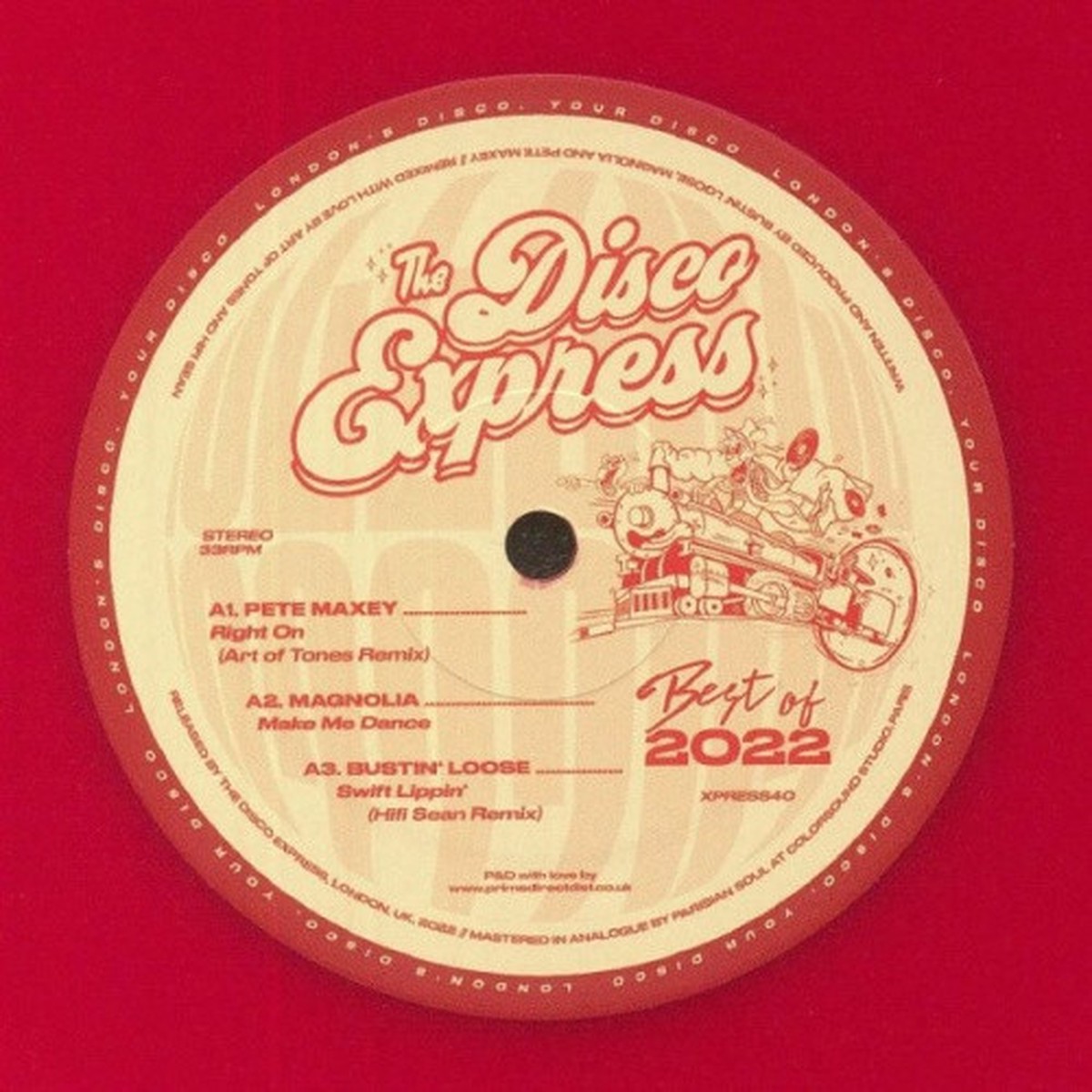 Various Artists – The Disco Express: Best Of 2022 – 12″ Colored Vinyl