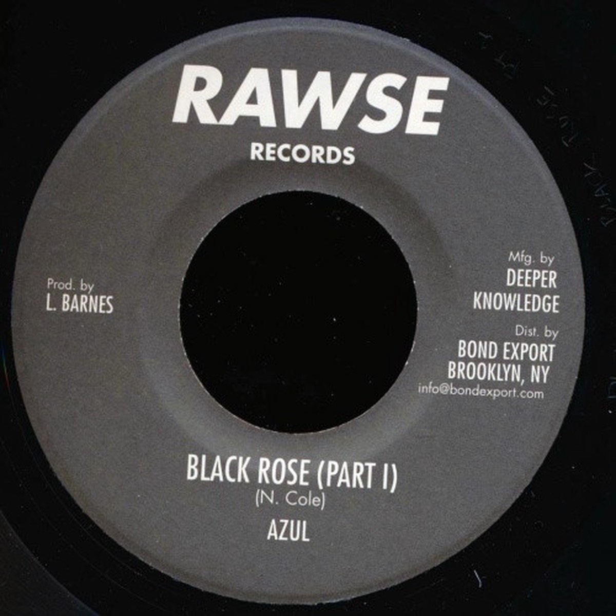 Azul – Black Rose – 7″ Vinyl