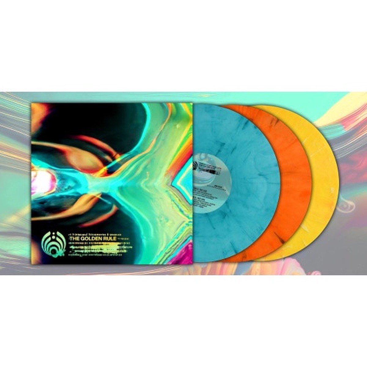 Bassnectar – The Golden Rule – 3x LP Colored Vinyl
