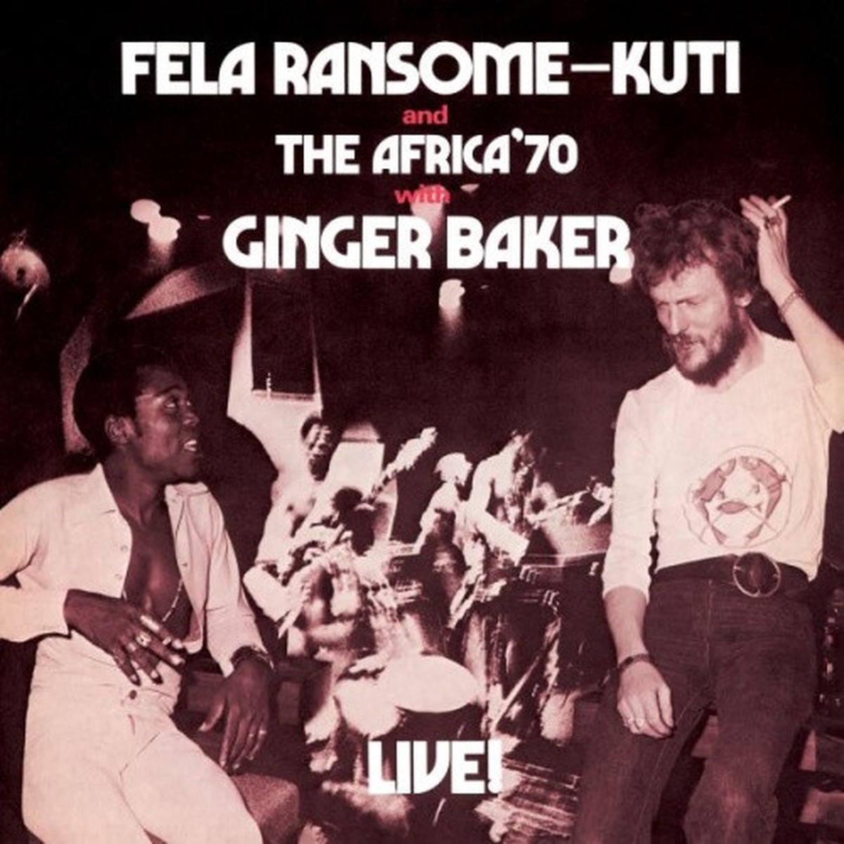 Fela Kuti & The Africa ’70 With Ginger Baker – Live! – 2x LP Colored Vinyl
