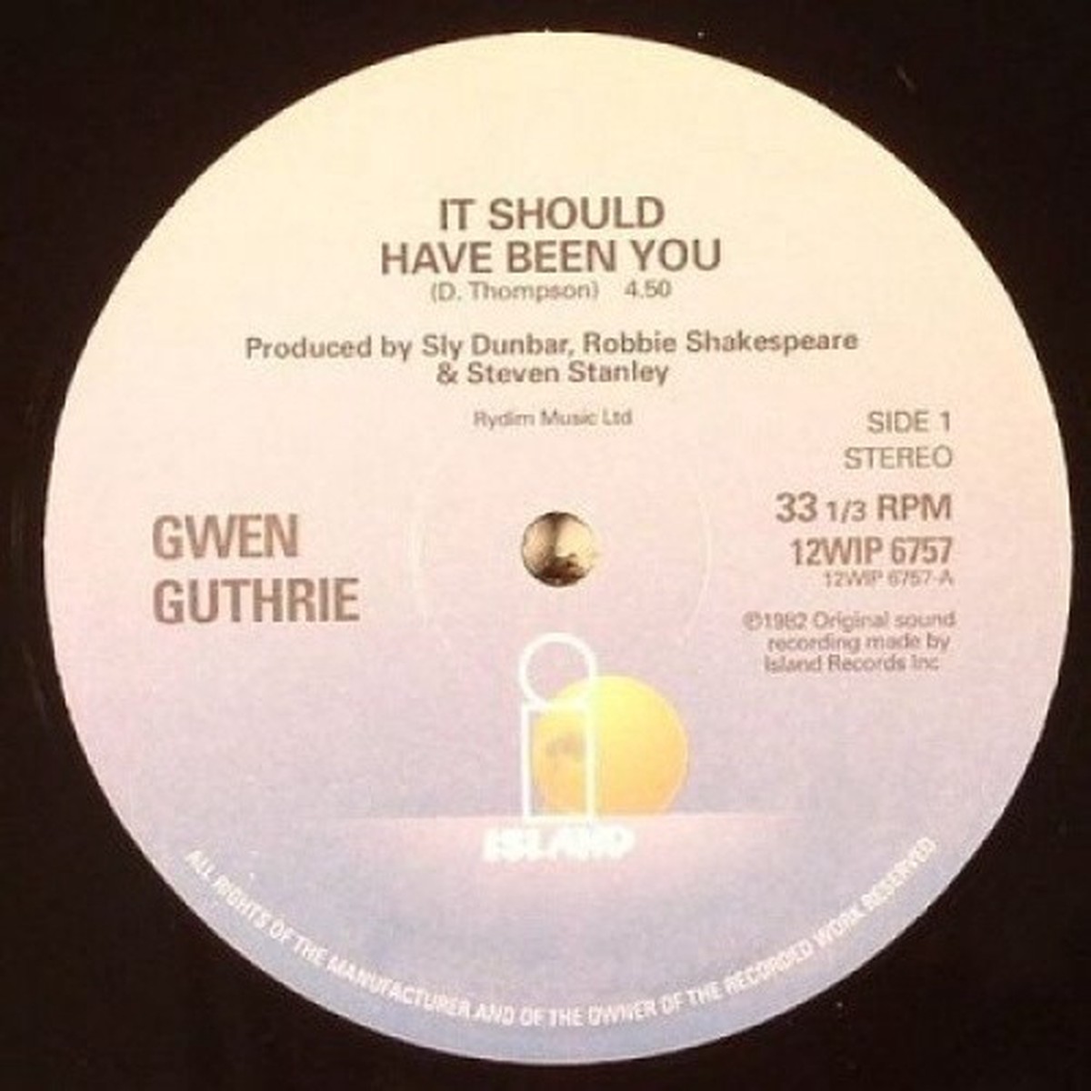 Gwen Guthrie – It Should Have Been You – 12″ Vinyl