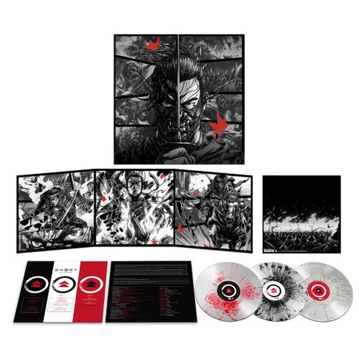 Ilan Eshkeri & Shigeru Umebayashi – Ghost Of Tsushima – 3x LP Colored Vinyl
