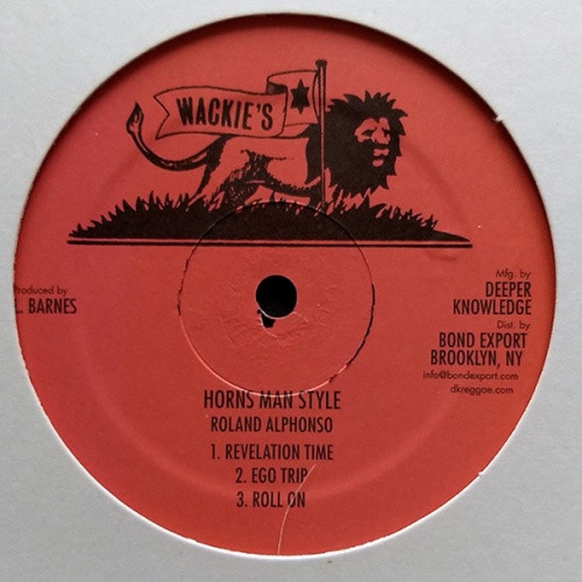Roland Alphonso / Jerry Johnson – Hornsman Style Ep – 12″ Vinyl