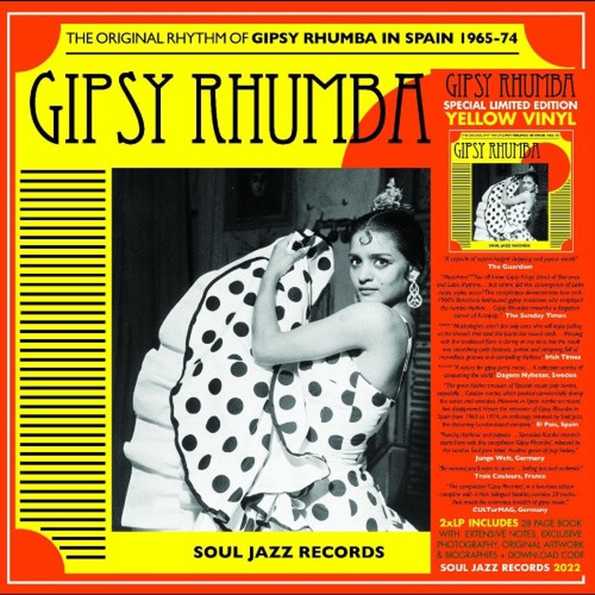 Various Artists – Gipsy Rhumba The Original Rhythm Of Gipsy Rhumba in Spain 1965-74 RSD – 2x LP Colored Vinyl