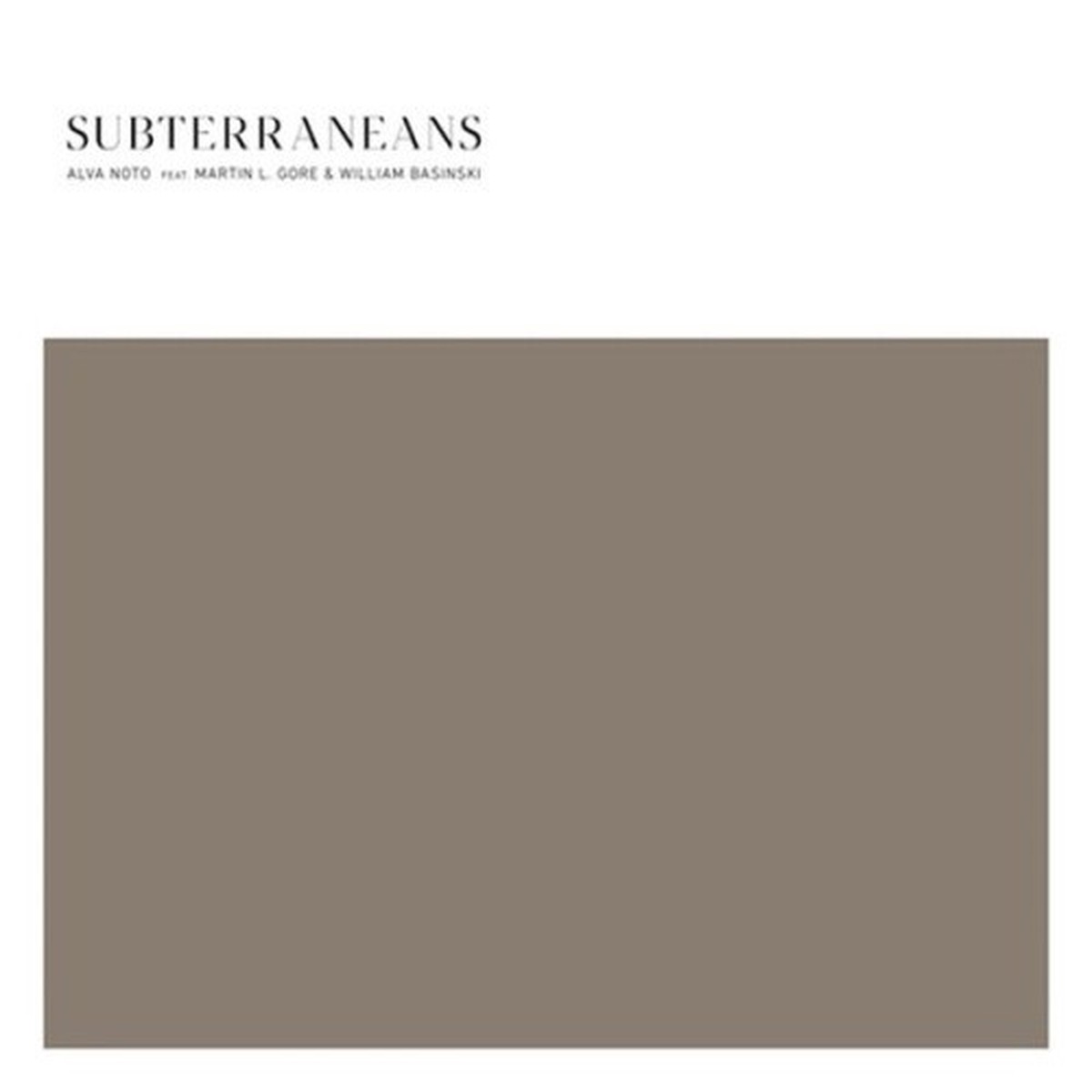 Alva Noto / Martin L. Gore / William Basinski – Subterraneans – 12″ Vinyl