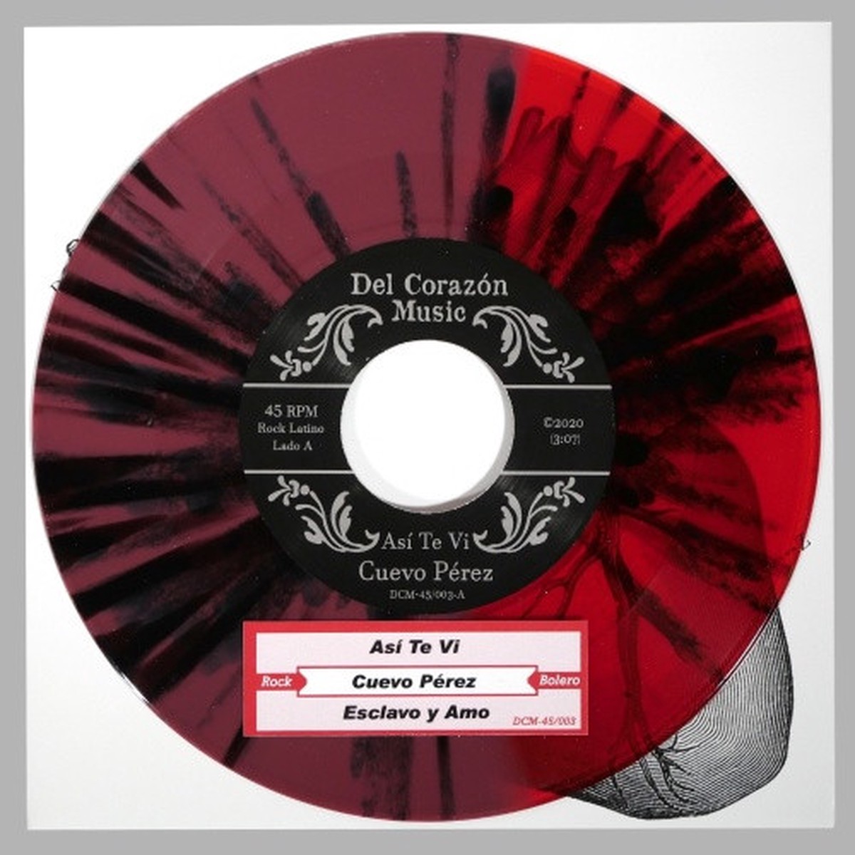 Cuevo Perez – Asi Te Vi / Esclavo Y Amo – 7″ Colored Vinyl