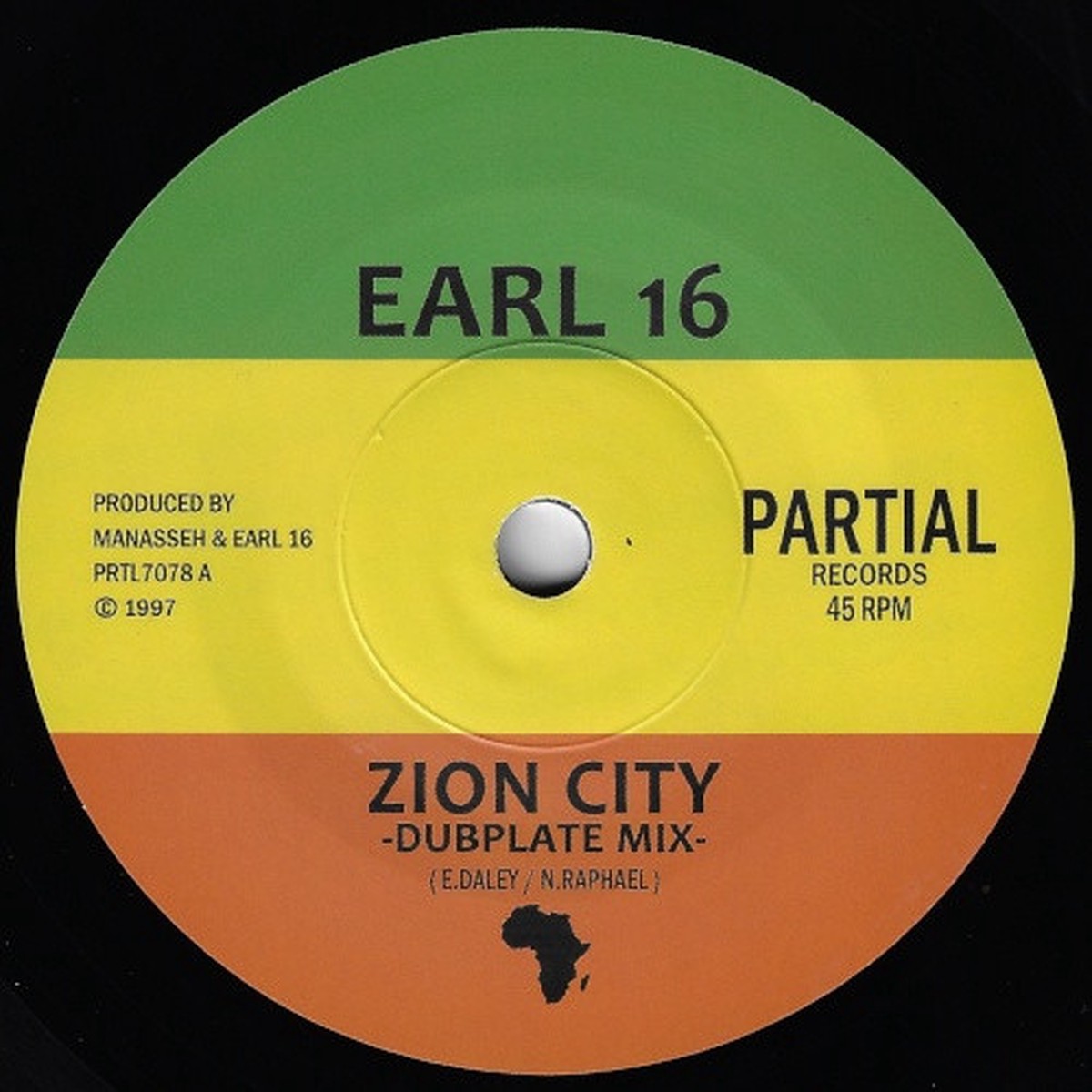 Earl 16 & Manasseh – Zion City – 7″ Vinyl