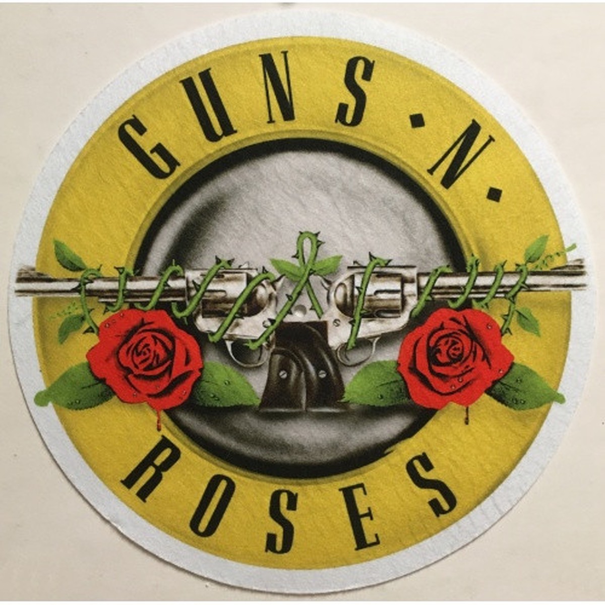 Guns N’ Roses – Circle Logo – Single Slipmat