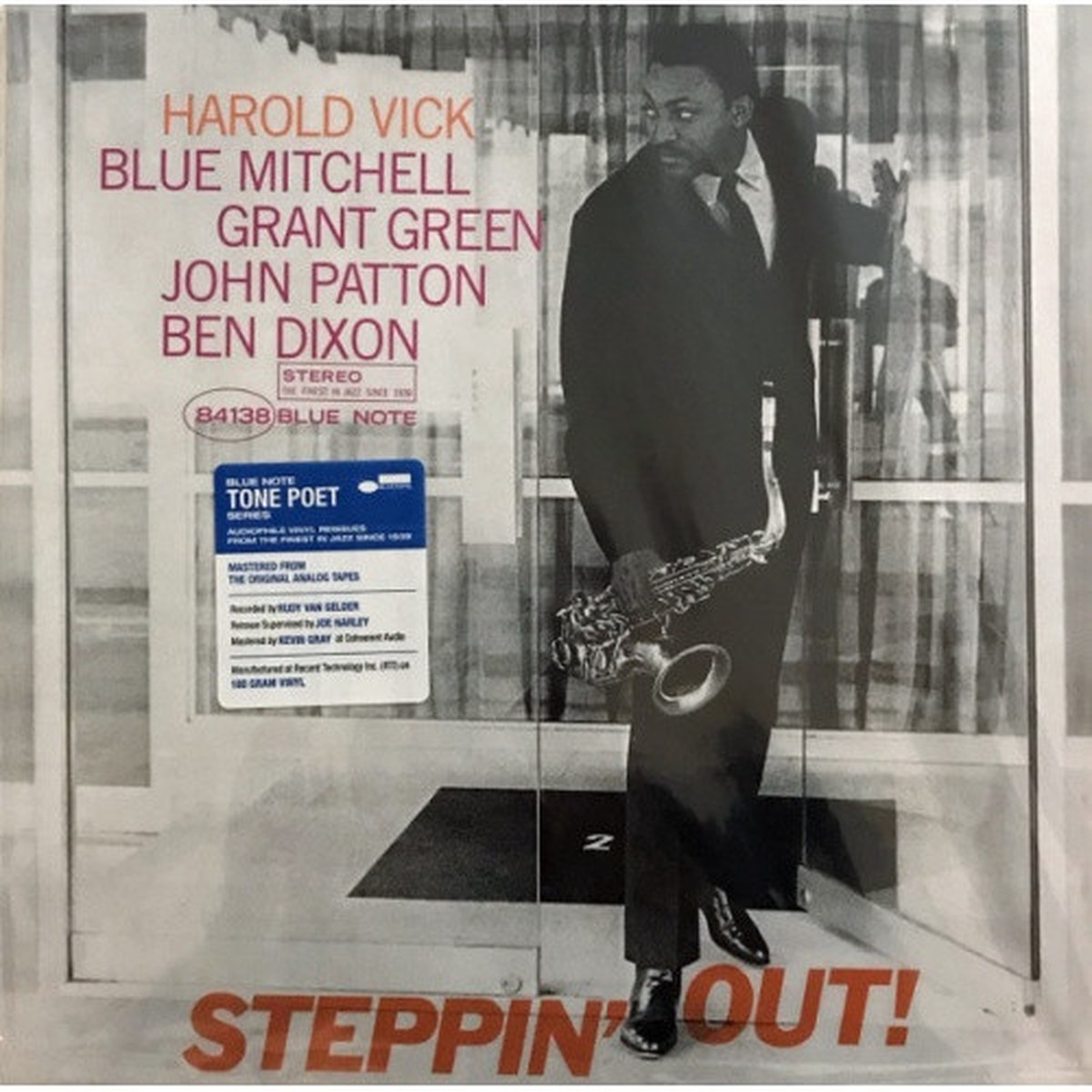 Harold Vick – Steppin’ Out – LP Vinyl