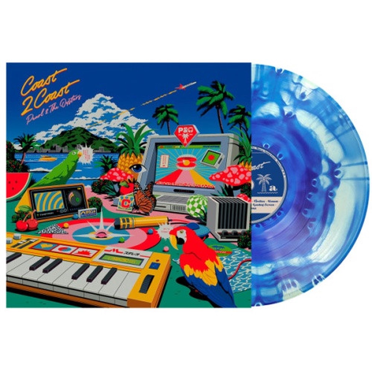 Pearl & The Oysters – Coast 2 Coast – LP Colored Vinyl