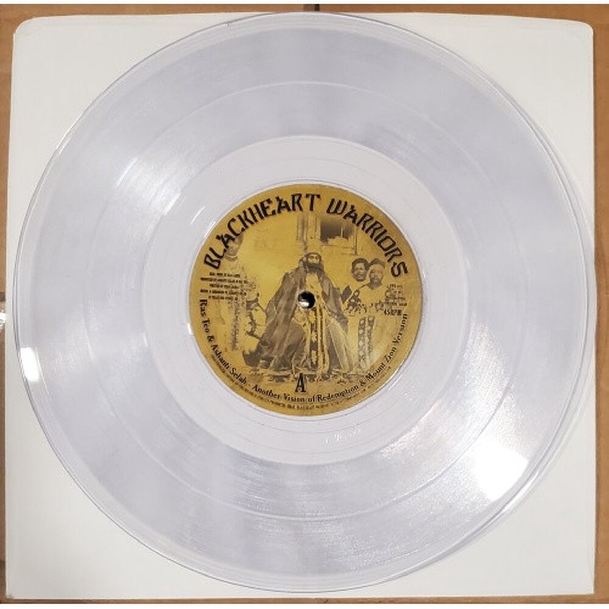 Ras Teo & Ashanti Selah – Another Vision Of Redemption – 10″ Clear Vinyl