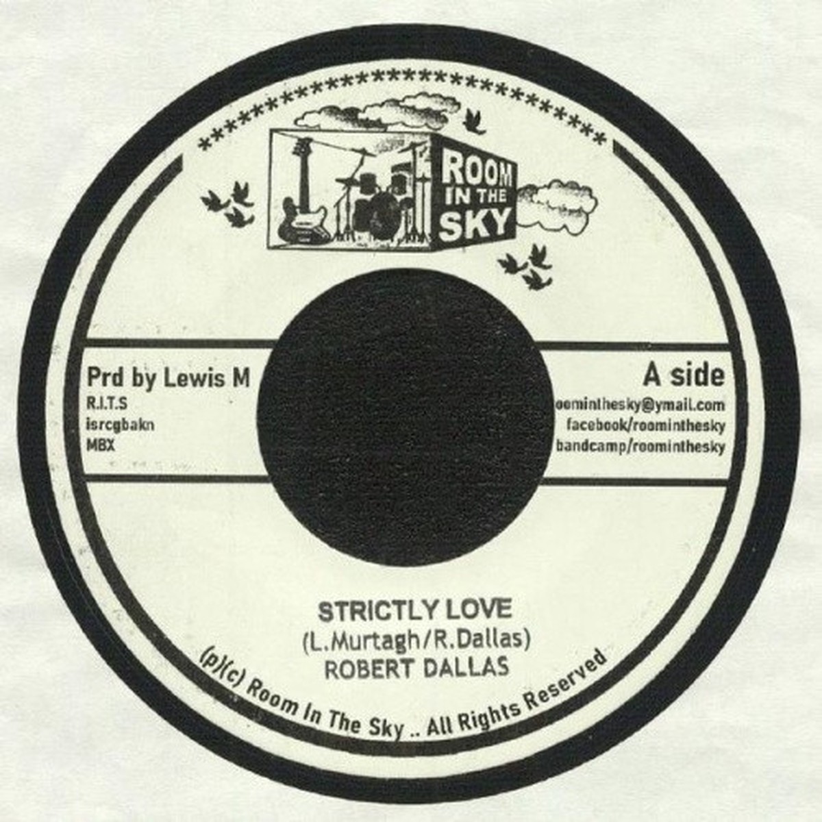 Robert Dallas – Strictly Love – 7″ Vinyl
