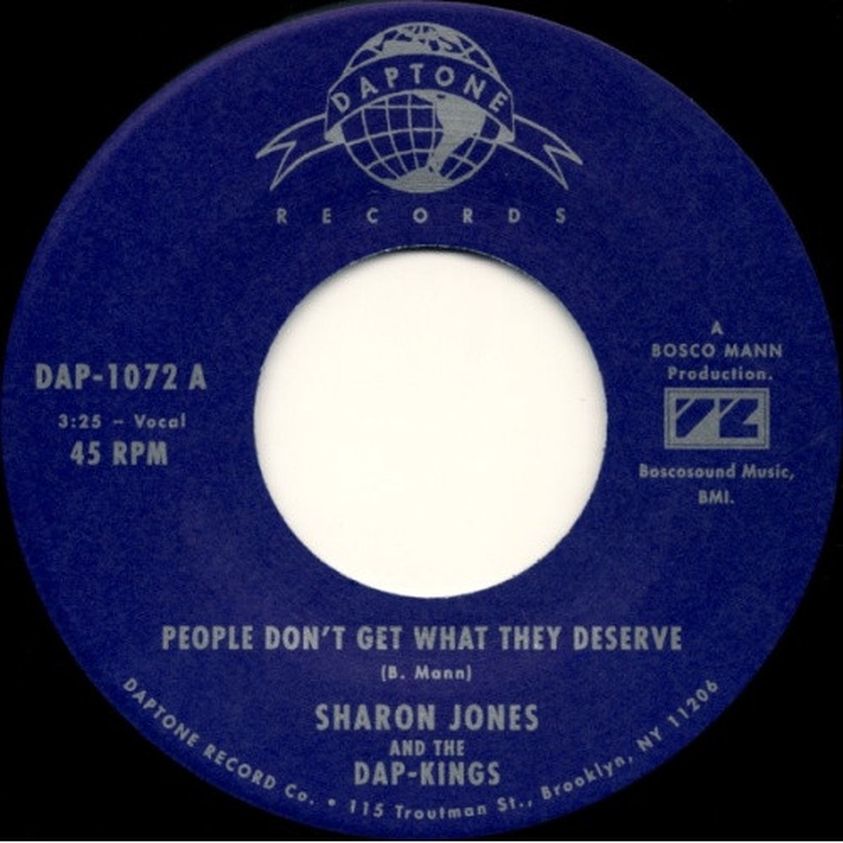 Sharon Jones & The Dap-Kings – People Don’t Get What They Deserve – 7″ Vinyl