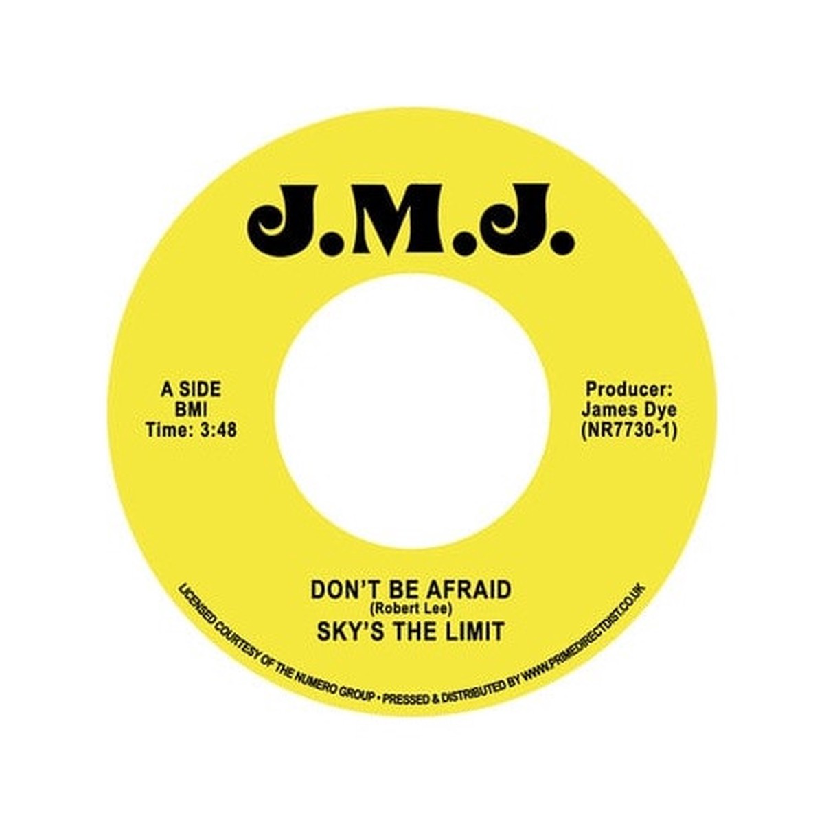 Sky’s The Limit – Don’t Be Afraid RSD – 7″ Vinyl