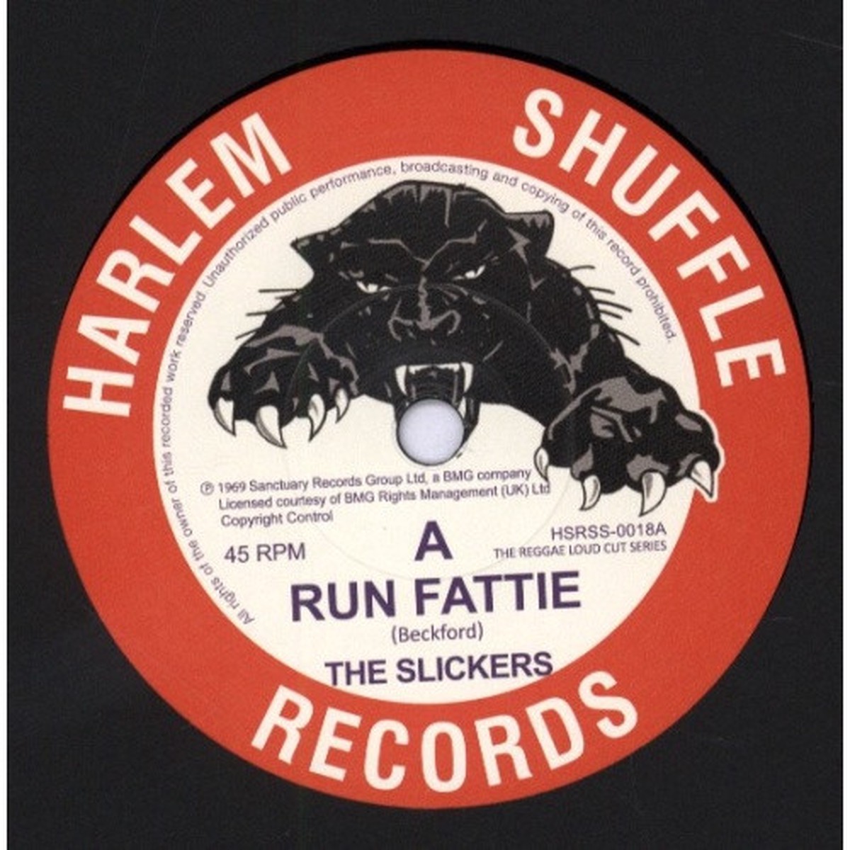 The Slickers – Run Fattie / Holla Bulla – 7″ Vinyl