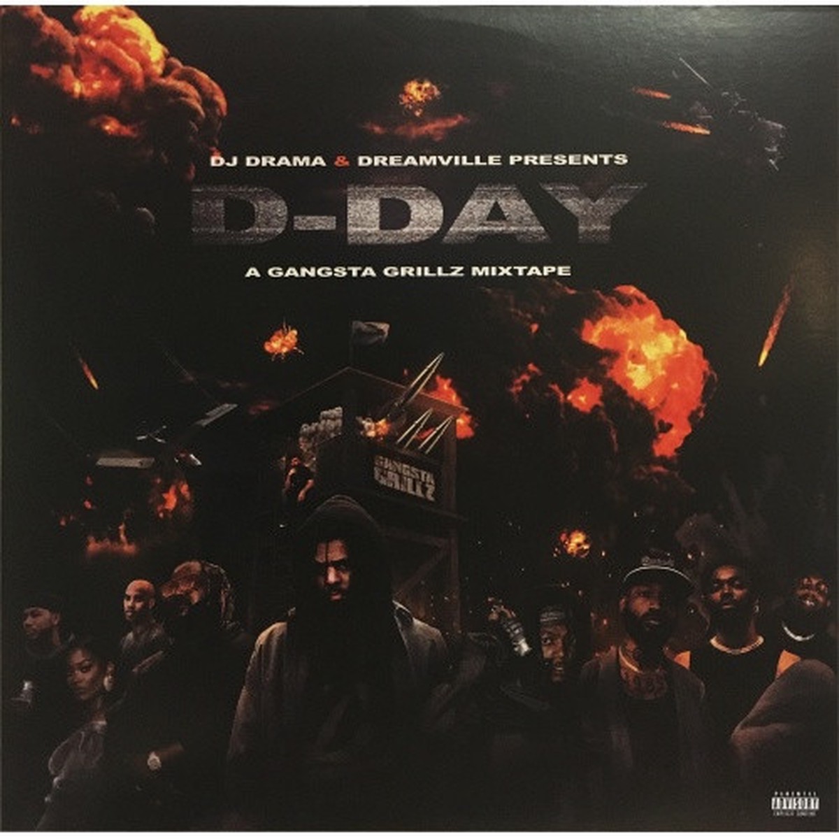 Dreamville & J.Cole – D-Day: A Gangsta Grillz Mixtape – LP Vinyl