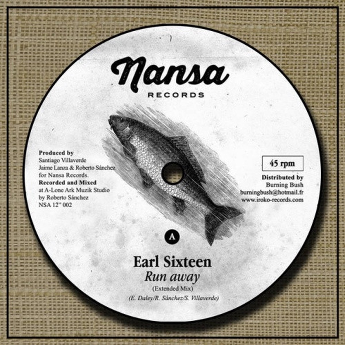 Earl Sixteen / Marcus I – Run Away – 12″ Vinyl