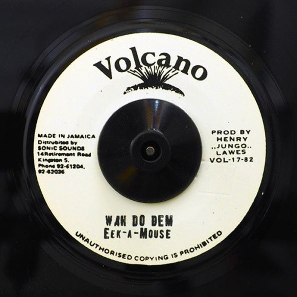 Eek-A-Mouse – Wah Do Dem – 7″ Vinyl
