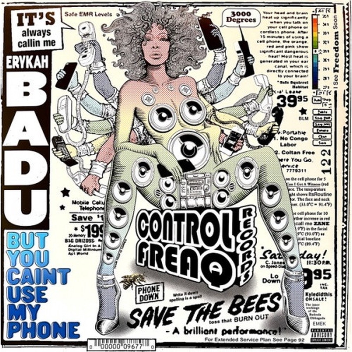 Erykah Badu – But You Caint Use My Phone – LP Colored Vinyl