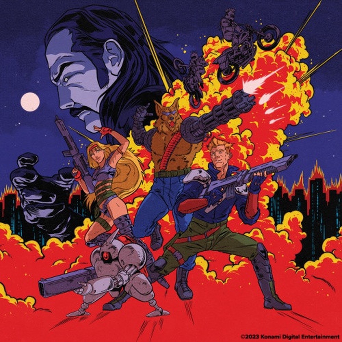 Konami Kukeiha Club – Contra: Hard Corps – 2x LP Yellow Vinyl