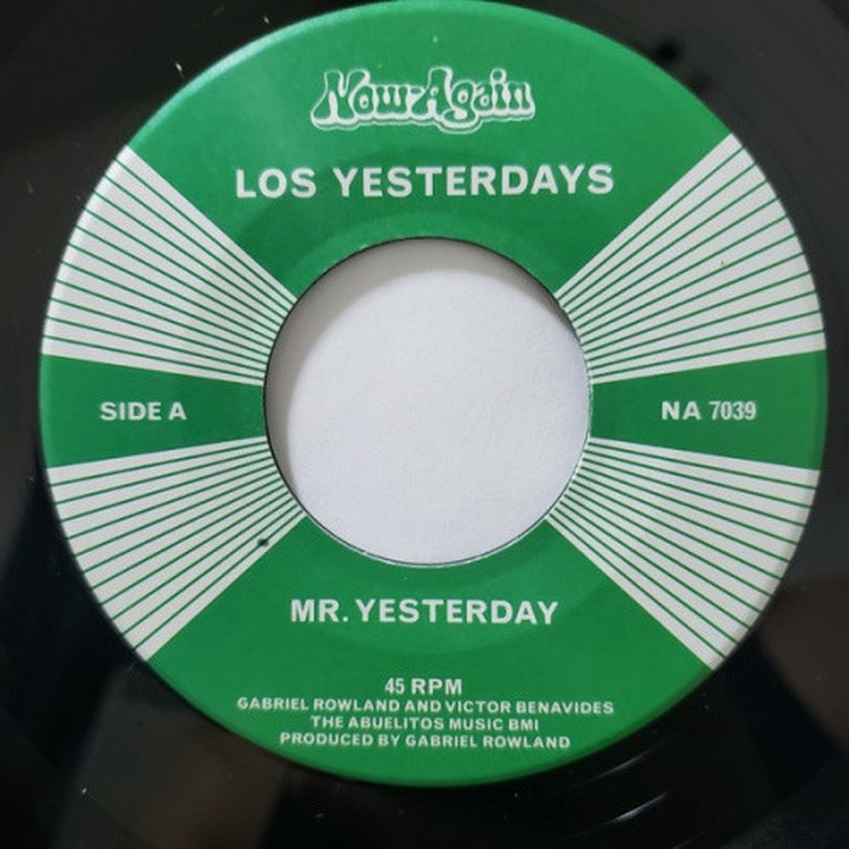 Los Yesterdays – Mr. Yesterday – 7″ Vinyl
